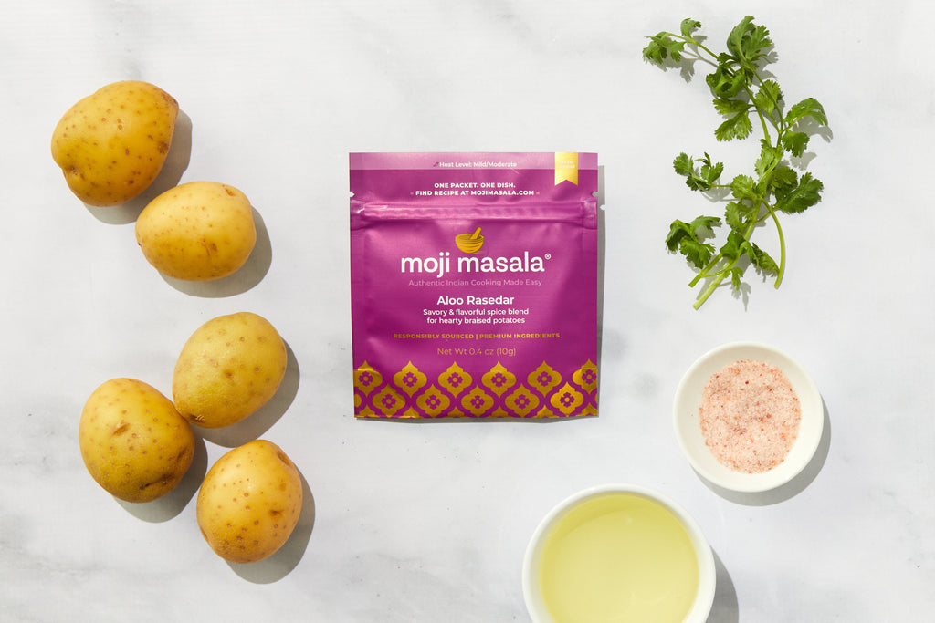 Vegan Indian Spice Gift Set — Spinach, Cauliflower & Potato Curry