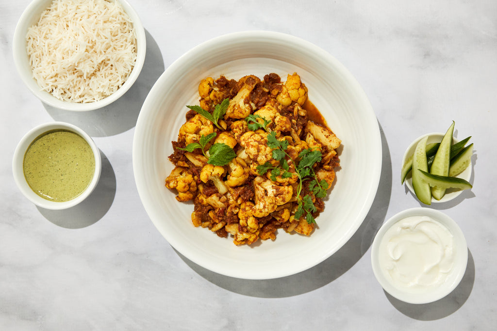 Vegan Indian Spice Gift Set — Spinach, Cauliflower & Potato Curry