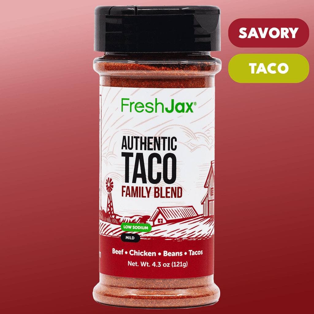 Low Sodium Taco Seasoning | Clean Label, GLP-1 Friendly Mexican Spice