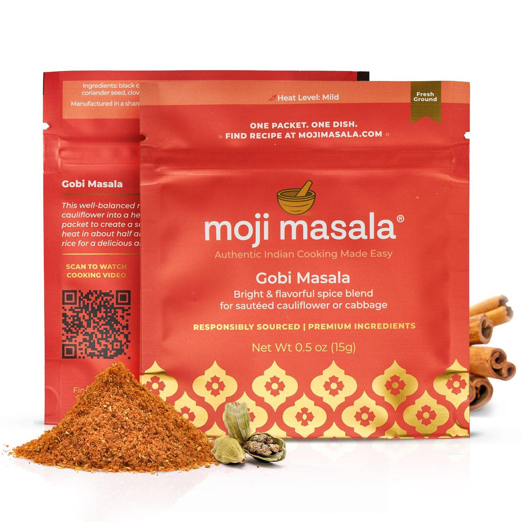 Vegan Indian Spice Gift Set — Spinach, Cauliflower & Potato Curry