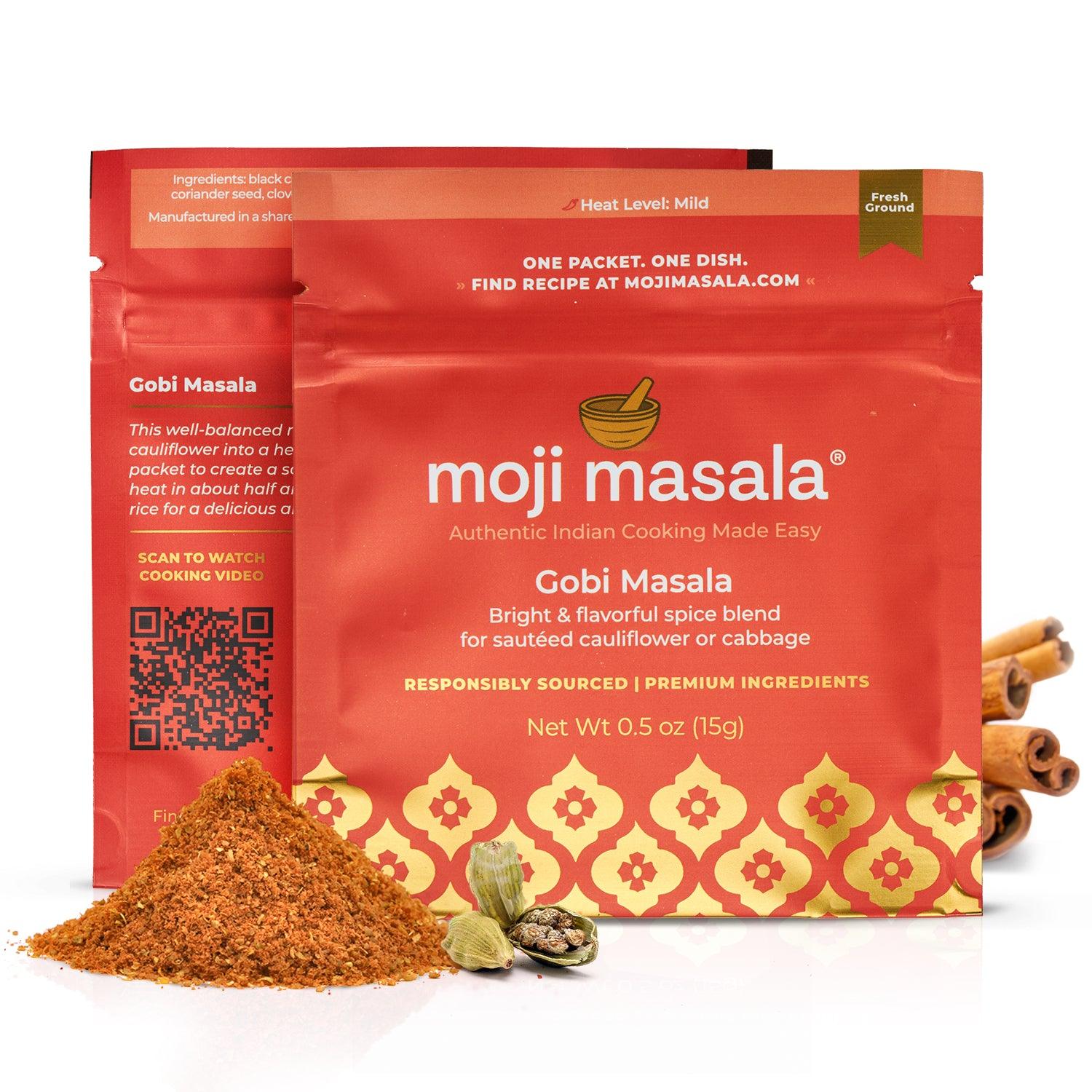 Vegan Indian Spice Gift Set — Spinach, Cauliflower & Potato Curry